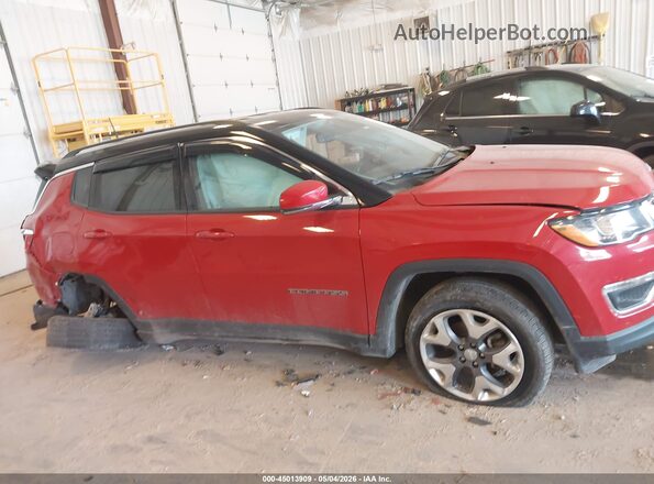 3C4NJDCB1LT228281 2020 JEEP COMPASS Red Vista del cuadro de instrumentos