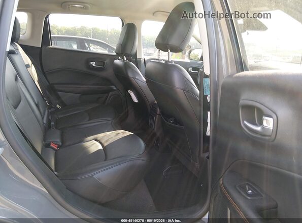 3C4NJDCB1MT506971 2021 JEEP COMPASS Gray Vista de la etiqueta del VIN
