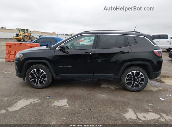 3C4NJDCB1NT107172 2022 JEEP COMPASS Black Widok wnętrza 360 stopni