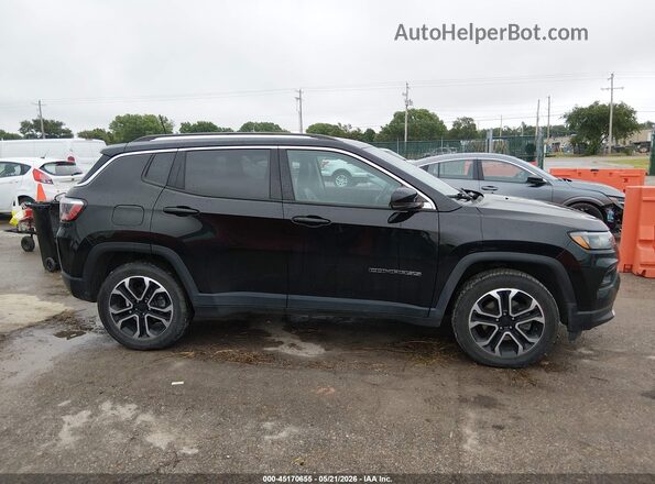3C4NJDCB1NT107172 2022 JEEP COMPASS Black Widok wnętrza z tyłu