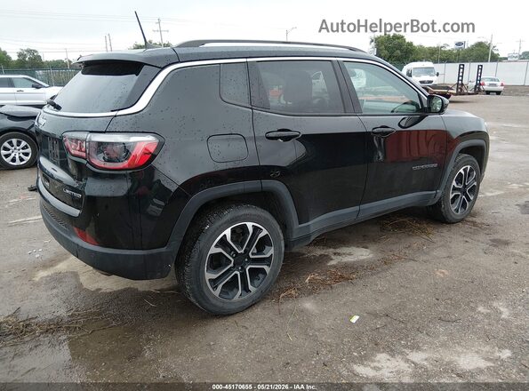 3C4NJDCB1NT107172 2022 JEEP COMPASS Black Tył prawy