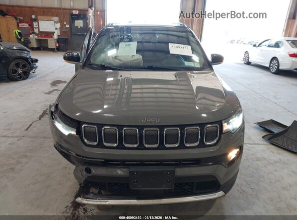 3C4NJDCB1NT111822 2022 JEEP COMPASS Серый Вид щитка приборов