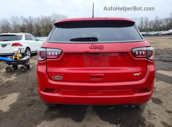 3C4NJDCB1NT181689 2022 JEEP COMPASS Red Widok z tyłu