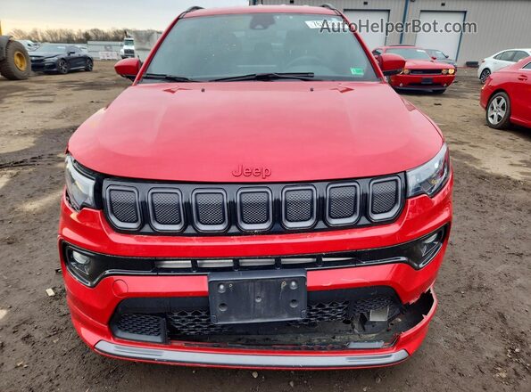 3C4NJDCB1NT181689 2022 JEEP COMPASS Red Widok z przodu