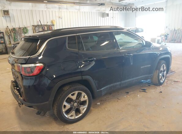 3C4NJDCB2KT666273 2019 JEEP COMPASS Синий Задняя правая четверть