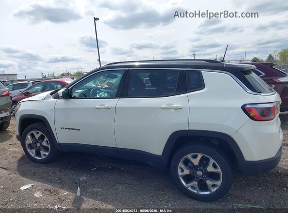 3C4NJDCB2LT244814 2020 JEEP COMPASS White Vista interior de 360 grados