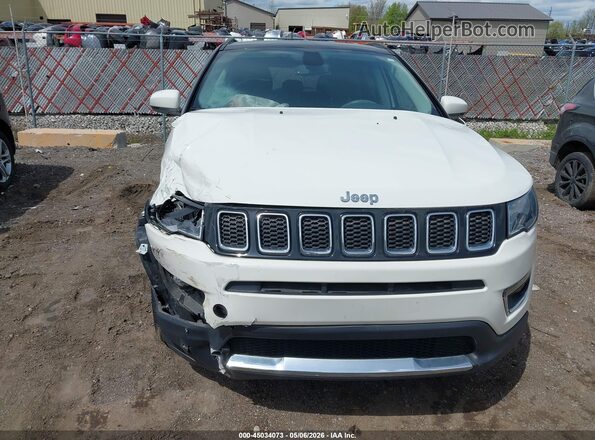 3C4NJDCB2LT244814 2020 JEEP COMPASS White Vista del cuadro de instrumentos
