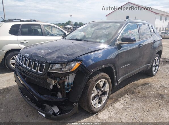 3C4NJDCB2MT508986 2021 JEEP COMPASS Blue Դիմացի տեսք