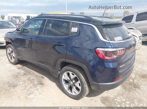 3C4NJDCB2MT508986 2021 JEEP COMPASS Blue Հետևի ձախ