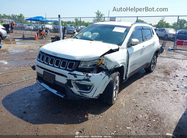 3C4NJDCB2MT523746 2021 JEEP COMPASS White Передня ліва чверть
