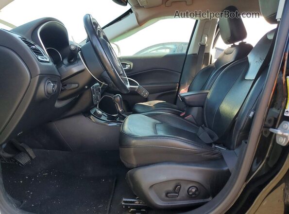 3C4NJDCB3KT619270 2019 JEEP COMPASS Black Vista interior delantera