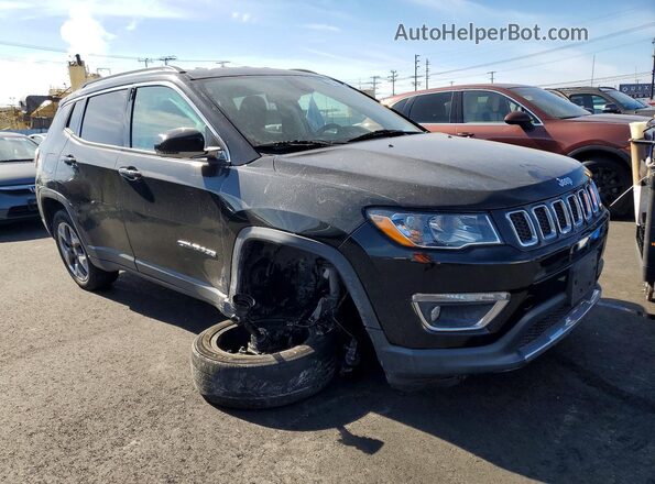 3C4NJDCB3KT619270 2019 JEEP COMPASS Black Delantero derecho