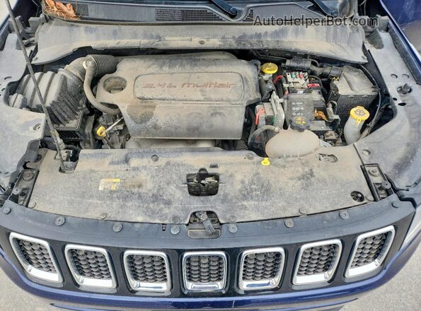 3C4NJDCB3LT151932 2020 JEEP COMPASS Blue Widok wnętrza z tyłu