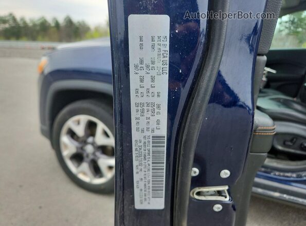 3C4NJDCB3LT151932 2020 JEEP COMPASS Blue Widok komory silnika