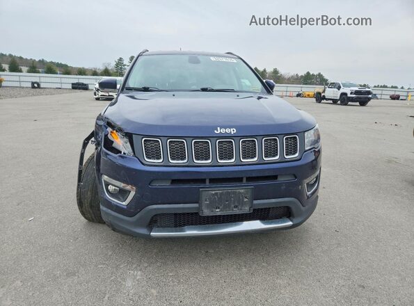 3C4NJDCB3LT151932 2020 JEEP COMPASS Blue Widok z przodu