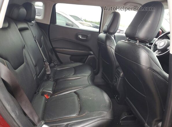 3C4NJDCB3MT523741 2021 JEEP COMPASS Maroon Вид задніх сидінь