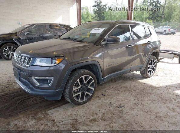 3C4NJDCB4HT627516 2017 JEEP NEW COMPASS Gray Przód lewy