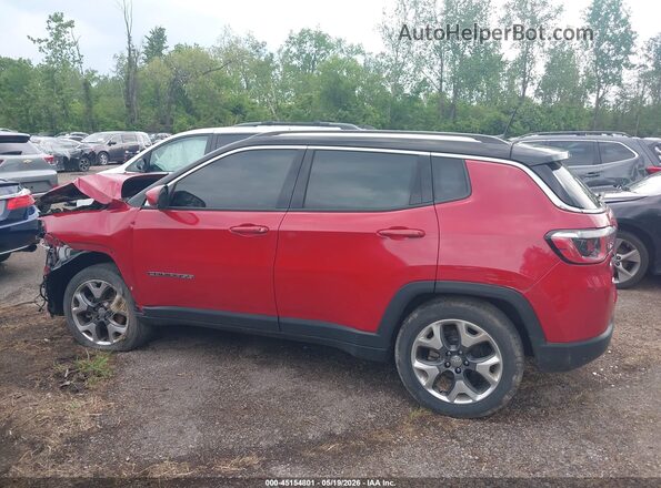 3C4NJDCB4JT153363 2018 JEEP COMPASS Red სალონის 360-გრადუსიანი ხედი