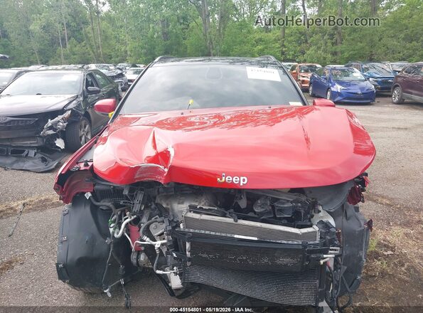 3C4NJDCB4JT153363 2018 JEEP COMPASS Red ხელსაწყოთა პანელის ხედი