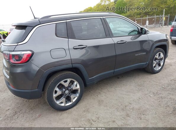 3C4NJDCB4KT724254 2019 JEEP COMPASS Серый Задняя правая четверть