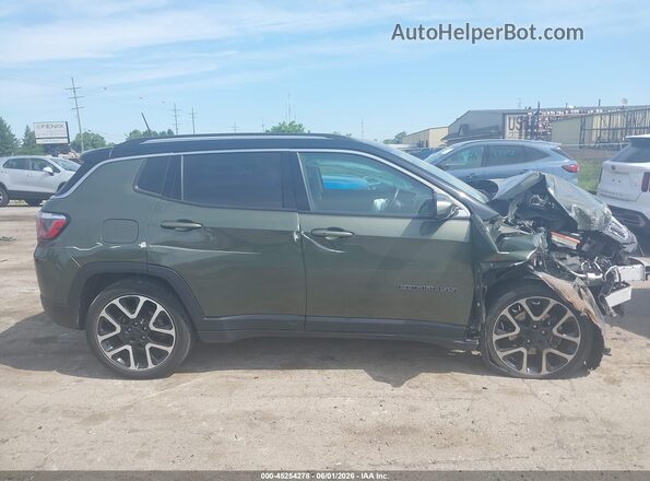 3C4NJDCB4KT761448 2019 JEEP COMPASS Green Widok wnętrza z tyłu
