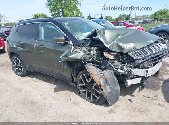 3C4NJDCB4KT761448 2019 JEEP COMPASS Green Widok z przodu