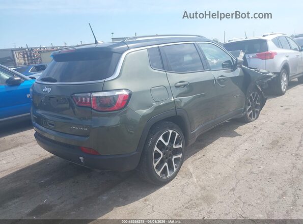 3C4NJDCB4KT761448 2019 JEEP COMPASS Green Tył prawy
