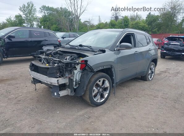 3C4NJDCB4LT116851 2020 JEEP COMPASS Gray Vista tres cuartos delantera izquierda