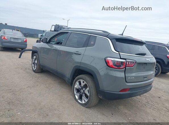 3C4NJDCB4LT116851 2020 JEEP COMPASS Gray Trasero izquierdo