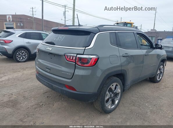 3C4NJDCB4LT116851 2020 JEEP COMPASS Gray Trasero derecho