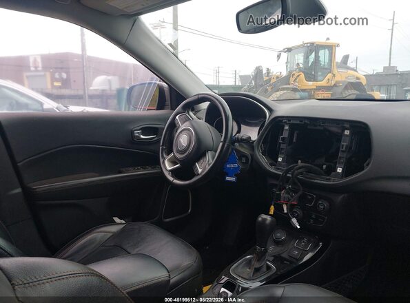 3C4NJDCB4LT116851 2020 JEEP COMPASS Gray Vista interior delantera