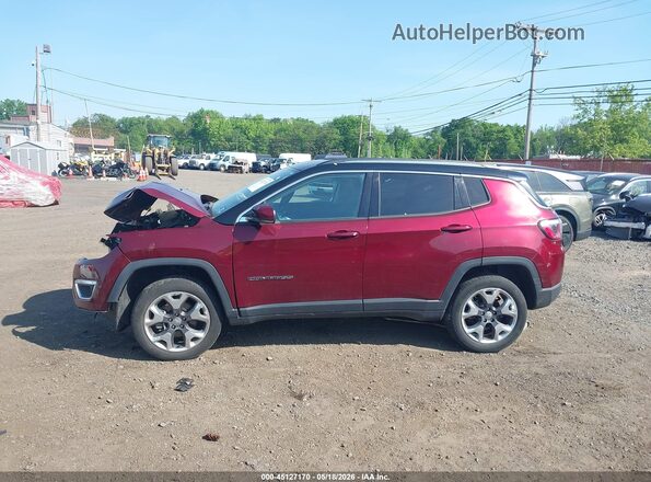 3C4NJDCB4LT223978 2020 JEEP COMPASS Бордовый Панорамный вид салона 360°