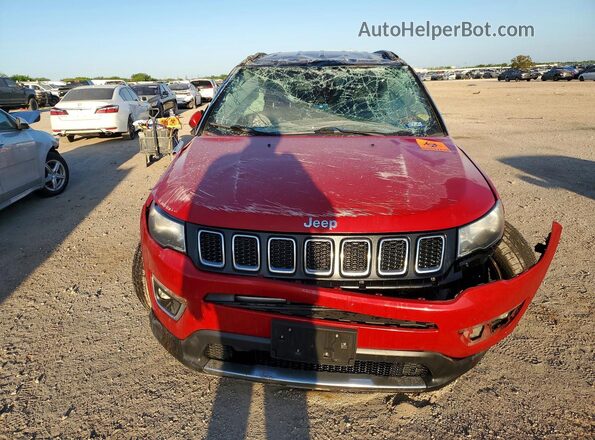3C4NJDCB4MT533890 2021 JEEP COMPASS Burgundy Vista frontal