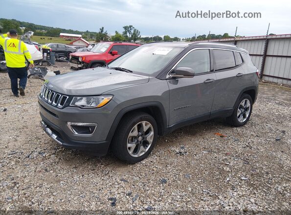 3C4NJDCB4MT537681 2021 JEEP COMPASS Gray Передня ліва чверть