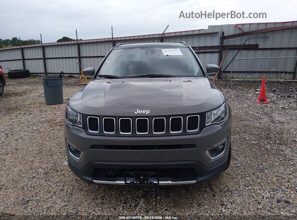 3C4NJDCB4MT537681 2021 JEEP COMPASS Gray Вид щитка приладів