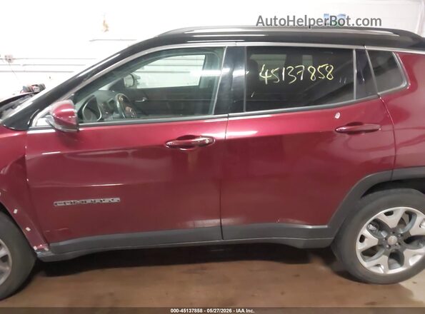 3C4NJDCB4MT550737 2021 JEEP COMPASS Burgundy სალონის 360-გრადუსიანი ხედი