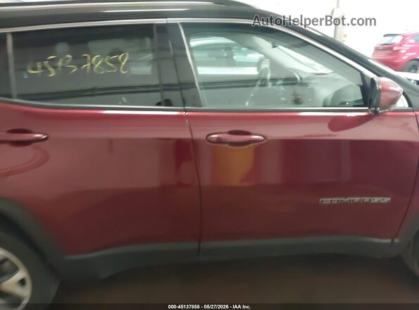 3C4NJDCB4MT550737 2021 JEEP COMPASS Burgundy უკანა სალონის ხედი
