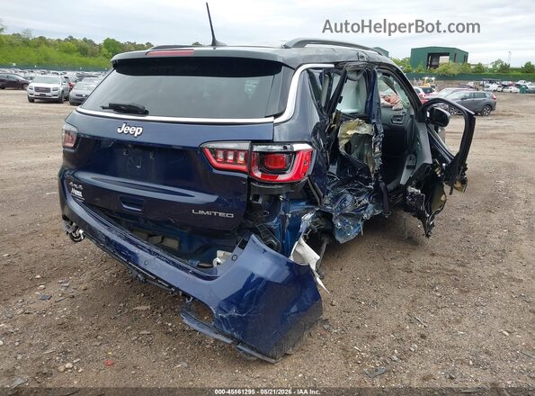3C4NJDCB4MT559020 2021 JEEP COMPASS Синий Вид спереди