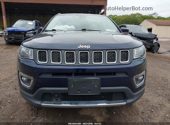 3C4NJDCB4MT559020 2021 JEEP COMPASS Синий Вид задней части салона
