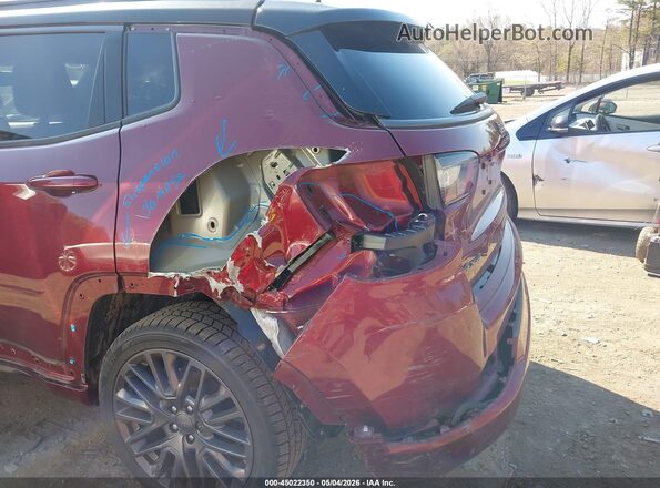 3C4NJDCB4NT135919 2022 JEEP COMPASS Red წინა ხედი