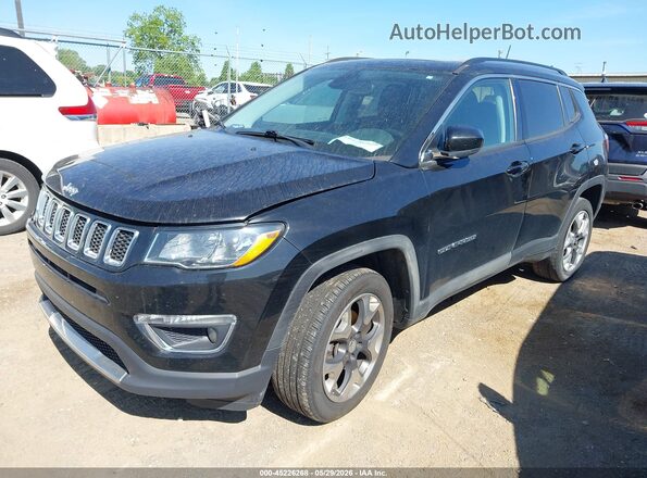 3C4NJDCB5KT638418 2019 JEEP COMPASS Black Vista tres cuartos delantera izquierda