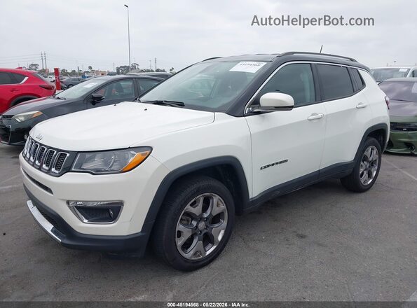 3C4NJDCB5LT255371 2020 JEEP COMPASS White წინა ხედი