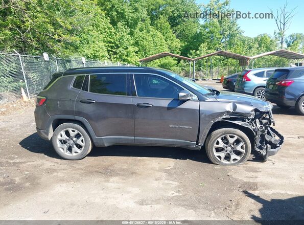 3C4NJDCB5MT502616 2021 JEEP COMPASS Gray Rear interior view
