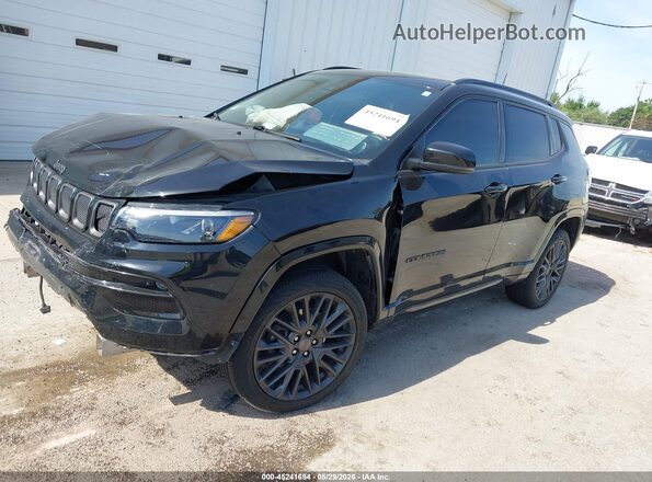 3C4NJDCB5NT167214 2022 JEEP COMPASS Black Przód lewy