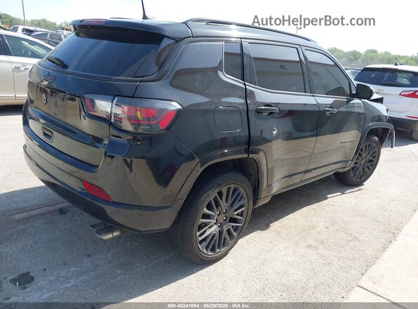 3C4NJDCB5NT167214 2022 JEEP COMPASS Black Tył prawy