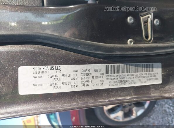 3C4NJDCB6HT624021 2017 JEEP NEW COMPASS Серый Вид подкапотного пространства