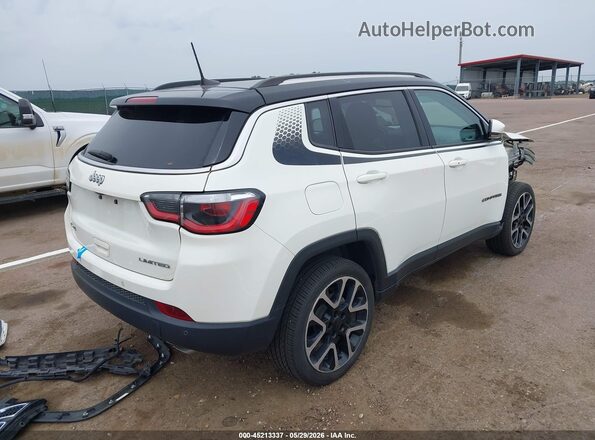 3C4NJDCB6JT246014 2018 JEEP COMPASS White Задня права чверть