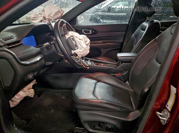3C4NJDCB6NT193630 2022 JEEP COMPASS Burgundy Vista interior delantera