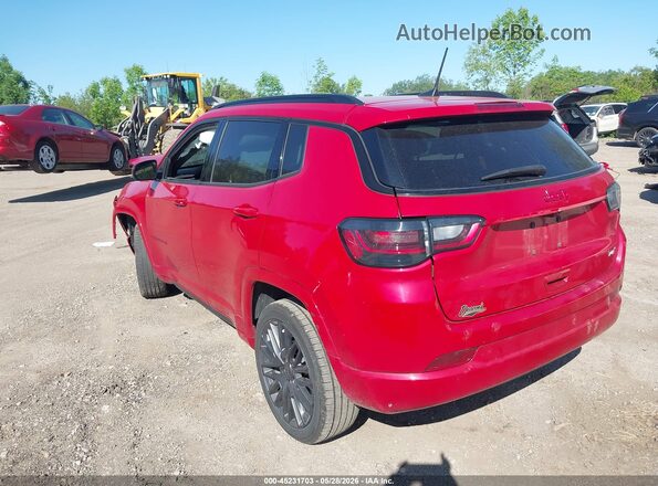 3C4NJDCB6NT213200 2022 JEEP COMPASS Красный Задняя левая четверть