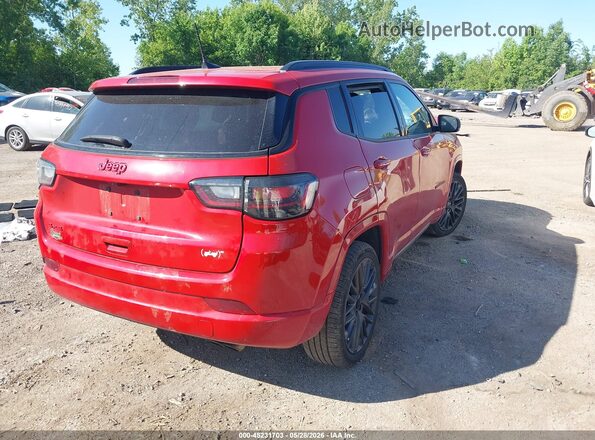 3C4NJDCB6NT213200 2022 JEEP COMPASS Красный Задняя правая четверть